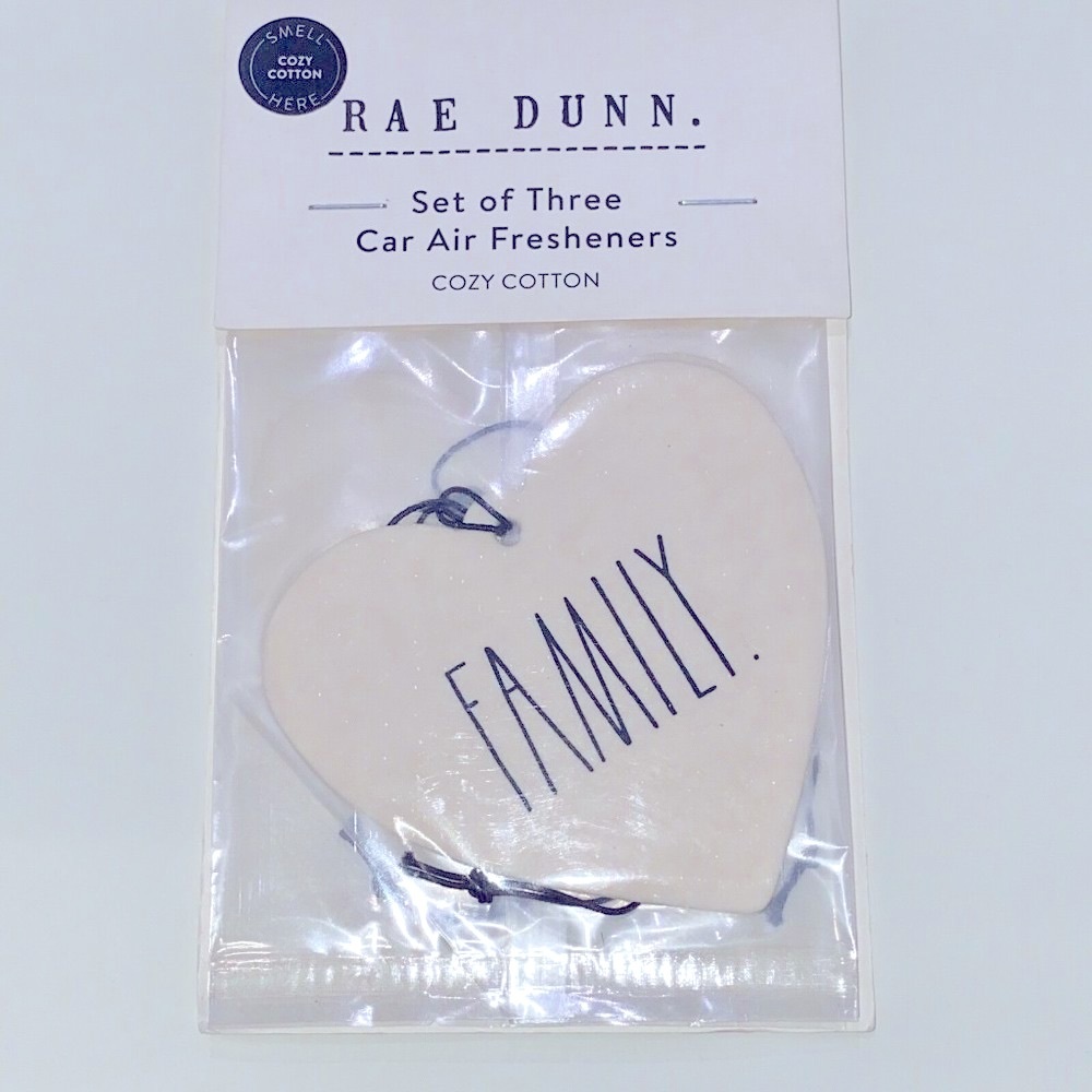 Rae Dunn Family Car Air Freshener 2 pack